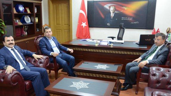Şanlıurfa  AK Parti Milletvekili Mehmet Ali Cevheri ve Karaköprü  Belediye Başkanı  Metin Baydilli Müdürlüğümüzü Ziyaret Etti