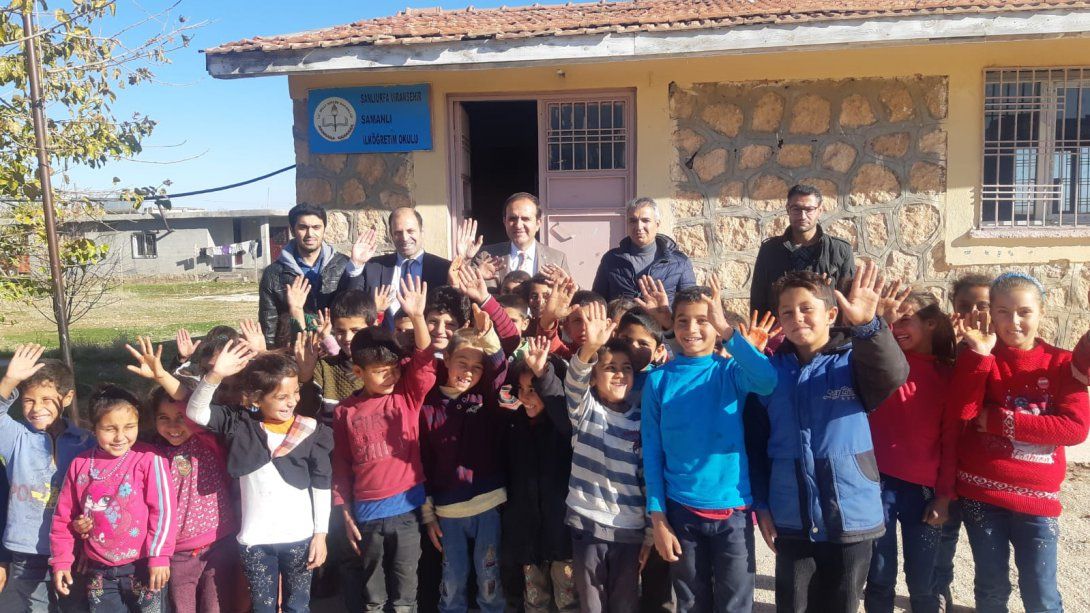 İl Milli Eğitim Müdürü İsmail Yapıcıer Viranşehir'de Okul Ziyaretlerinde Bulundu
