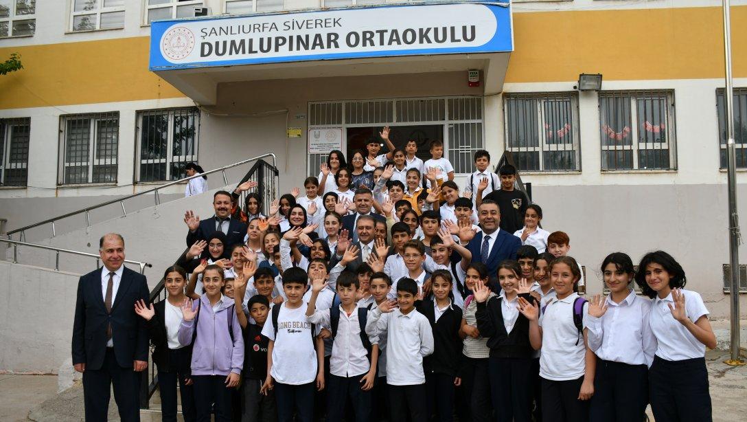 Siverek'te Eğitim Buluşmaları Okul Ziyaretleriyle Devam Etti