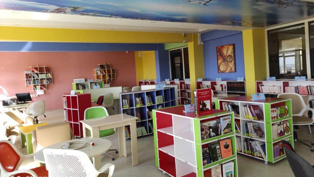 Şanlıurfa Proje Okulları Yeni Kütüphanelerine Hızla Kavuştu