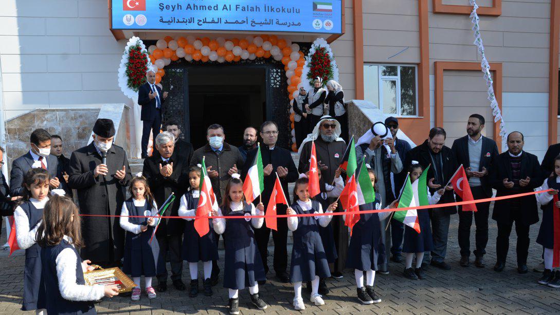 Şeyh Ahmed Al Falah İlkokulu'nun Açılışı Yapıldı