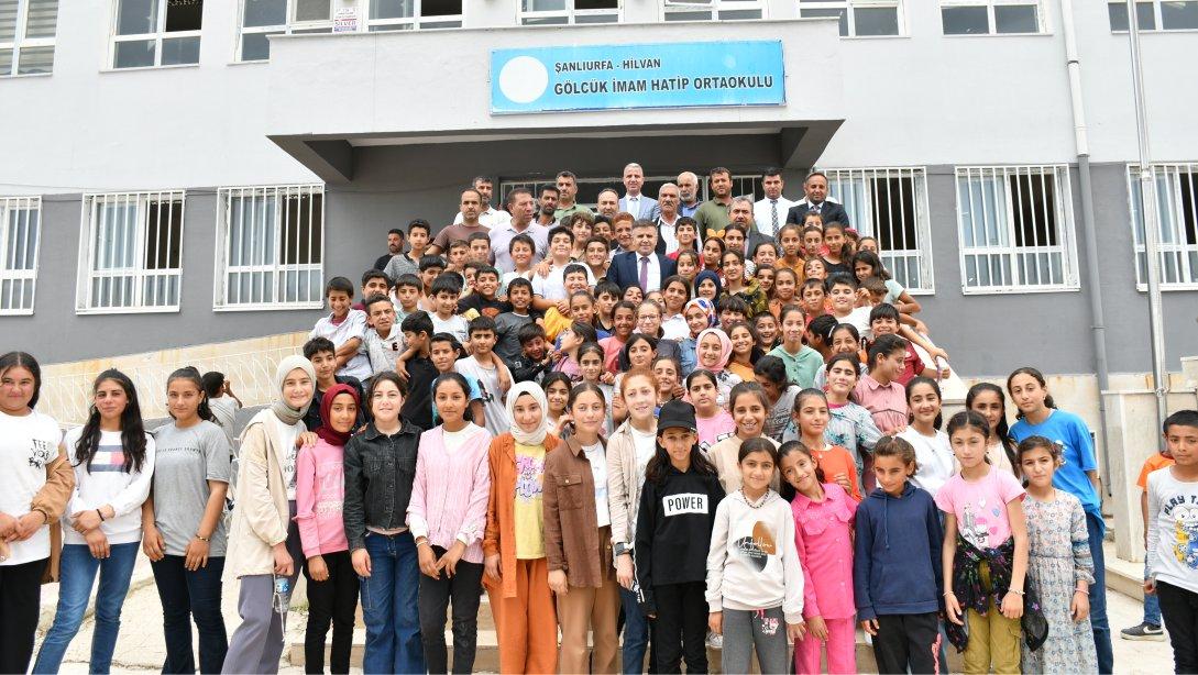 Hilvan'da Eğitim Konuşuldu: Okul Ziyaretleri ve Eğitim Bileşenleriyle Toplantı