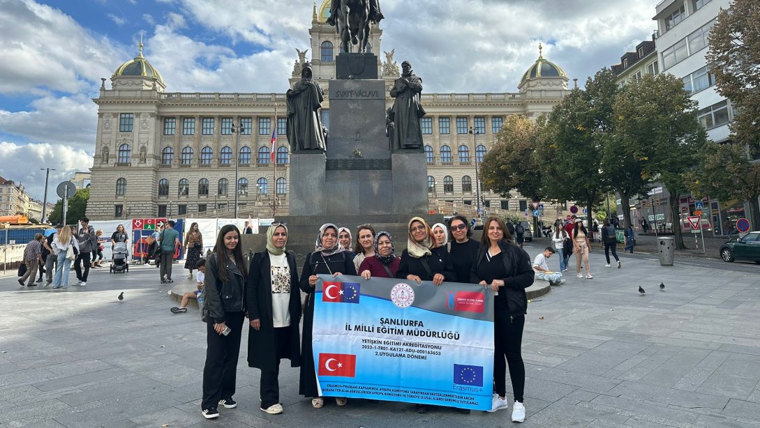 Şanlıurfa'dan Prag'a Erasmus+ Eğitimi