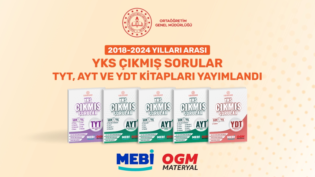 YKS'ye Hazırlanan Öğrenciler İçin Kaçırılmayacak Kaynak! 2018-2024 Çıkmış Sorular Kitapları Yayımlandı