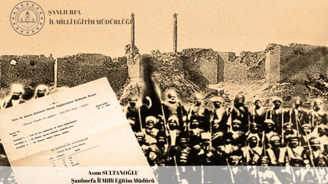 Şanlıurfa'mızın 
