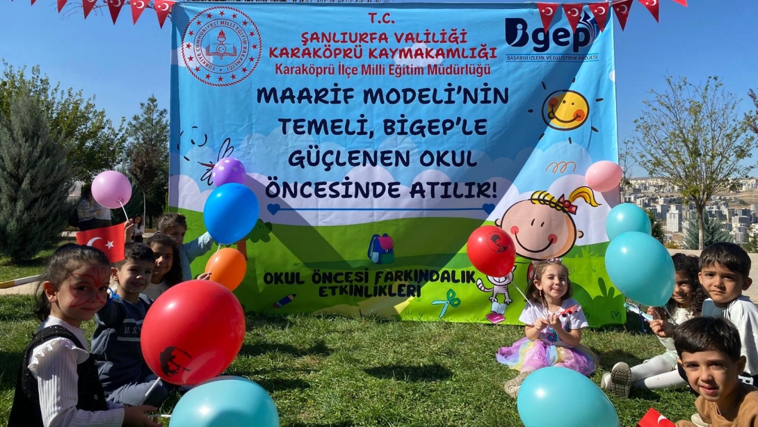 Karaköprü'de Okul Öncesi Şenliği Coşkusu